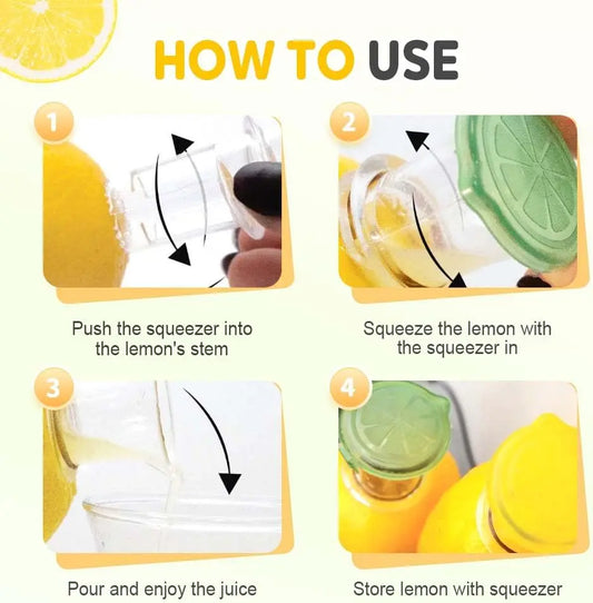 SqueezyTop Screw-Top Lemon Squeezer