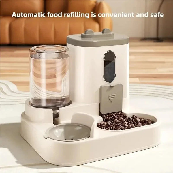FeedFlow Automatic Dog & Cat Feeder and Water Dispenser
