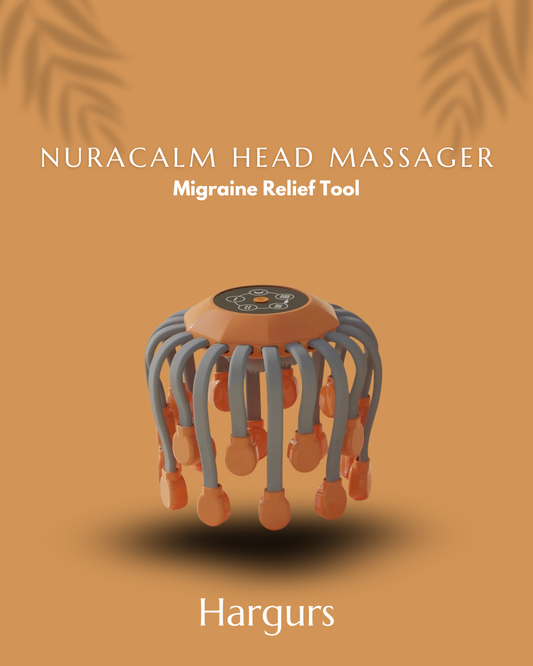 NuraCalm Head Massager And Migraine Relief Tool