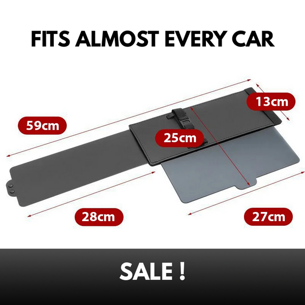 GlareGuard Sun Visor Shield
