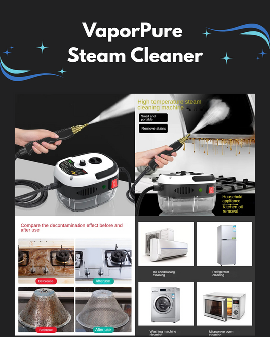VaporPure Steam Cleaner High Temperature Sterilization 110V US Plug /220V EU Plug