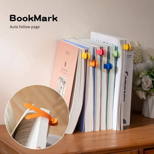 PageFlow Silicone Bookmark Automatically Follows Page